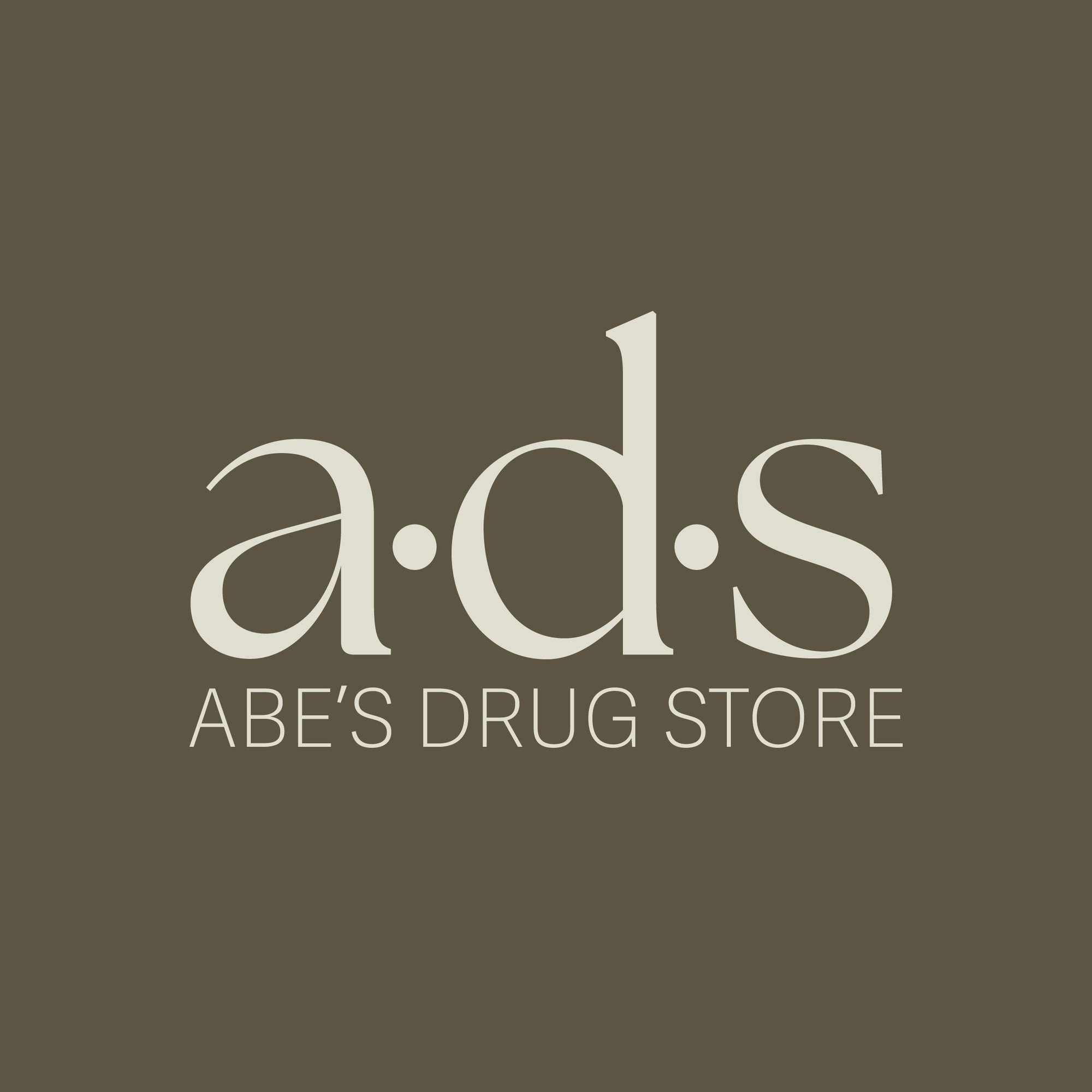 a·d·s logo in vanilla on olive